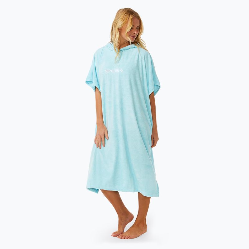 Poncho pentru femei Rip Curl Classic Surf Hooded sky blue