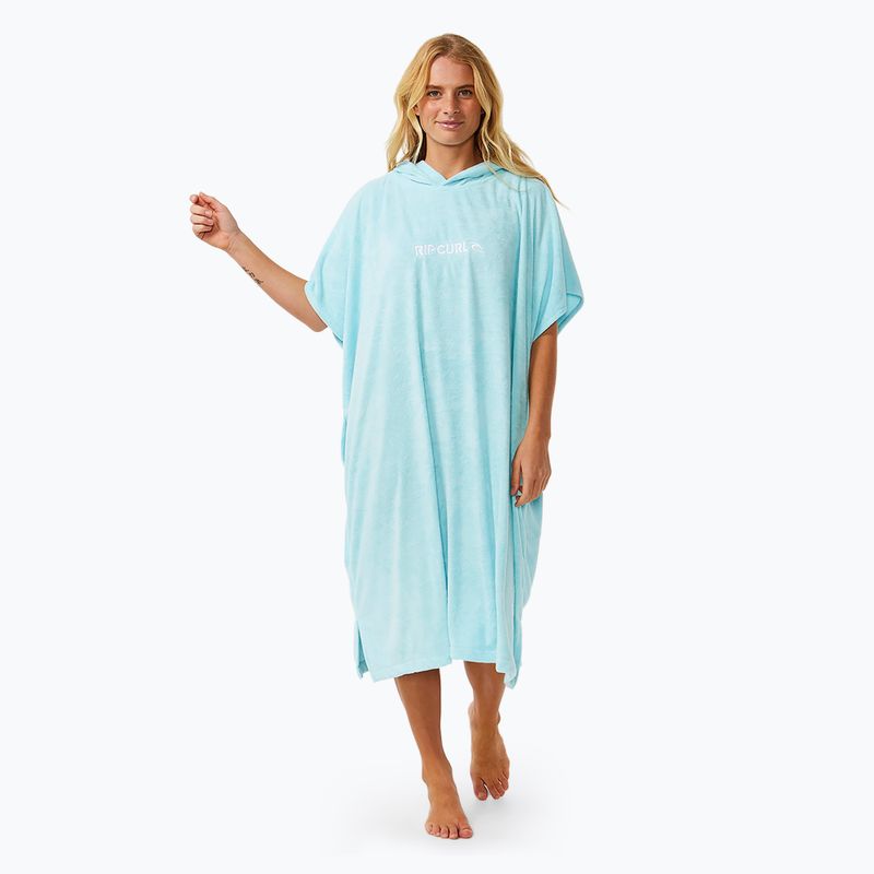 Poncho pentru femei Rip Curl Classic Surf Hooded sky blue 2
