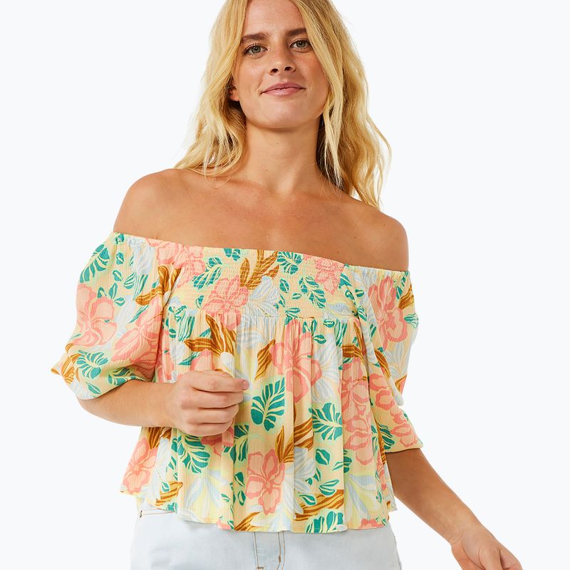 Tricou pentru femei Rip Curl Follow The Sun Fashion light orange 5