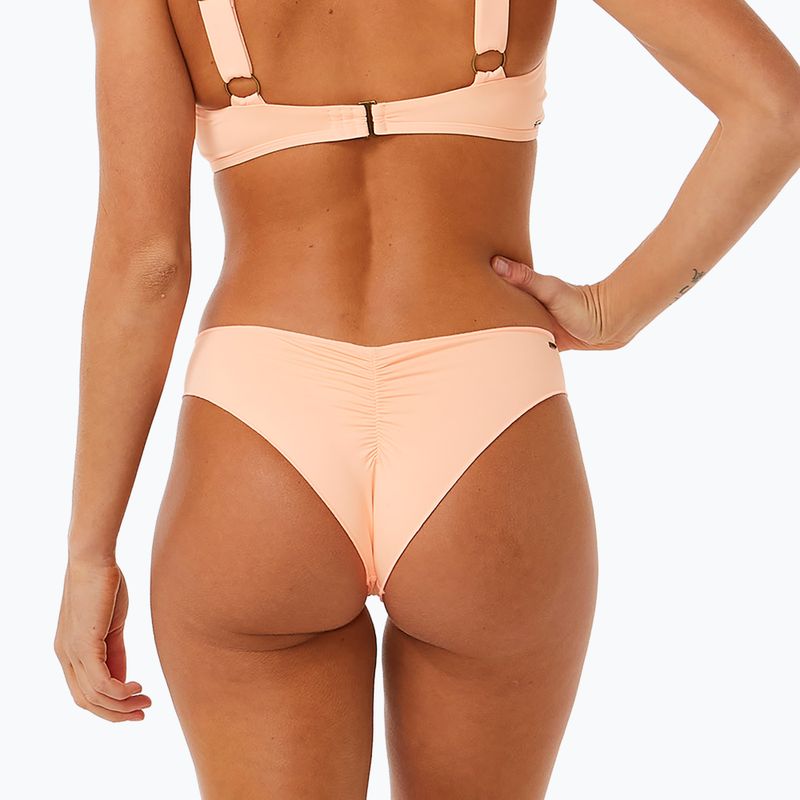 Partea de jos a costumului de baie Rip Curl Classic Surf Cheeky bright peach