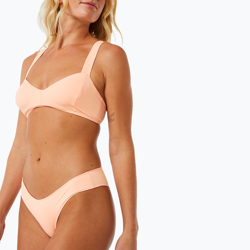 Partea de jos a costumului de baie Rip Curl Classic Surf Cheeky bright peach