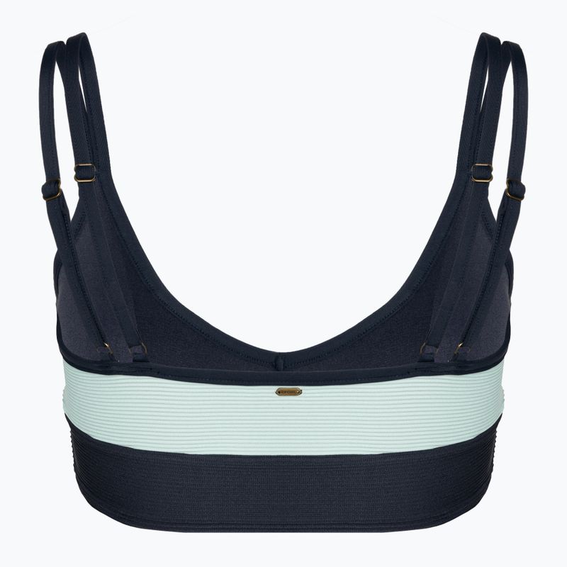 Partea de sus a costumului de baie Rip Curl Block Party Spliced Crop navy 2
