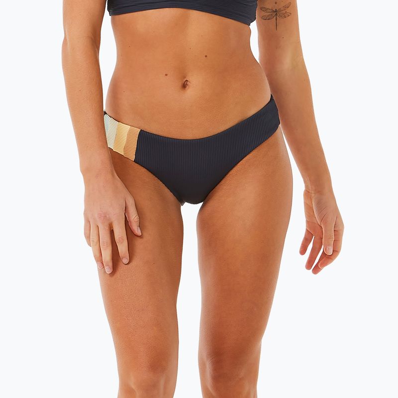 Partea de jos a costumului de baie Rip Curl Block Party Spliced Cheeky Hip navy 5