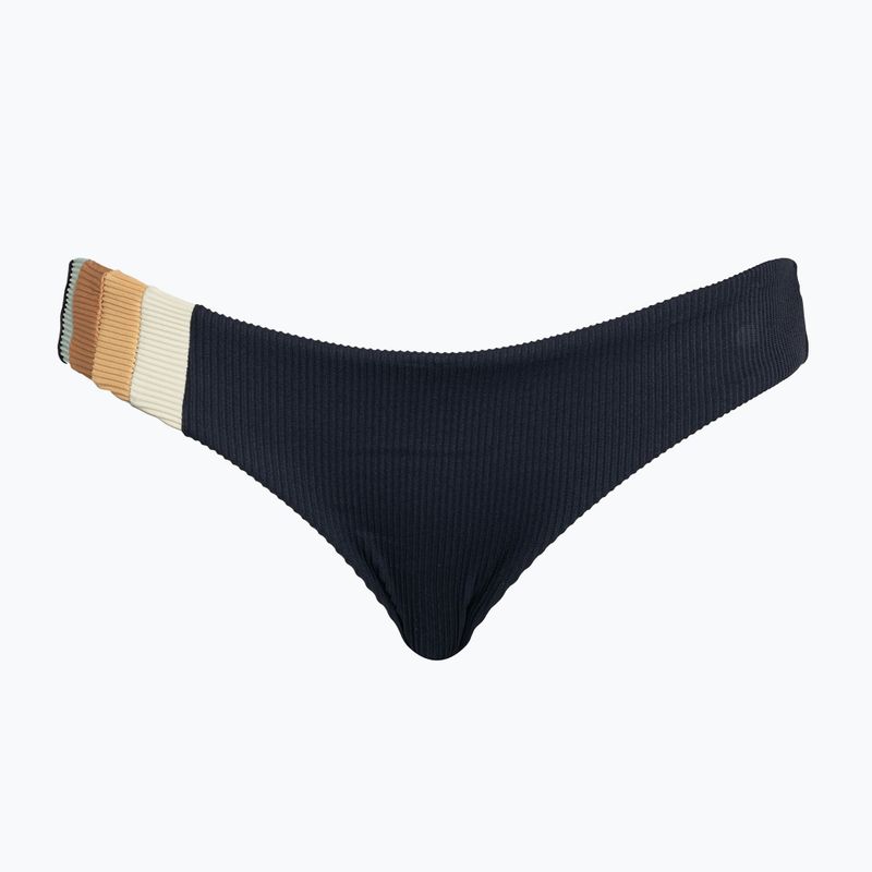 Partea de jos a costumului de baie Rip Curl Block Party Spliced Cheeky Hip navy