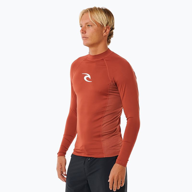 Longsleeve de înot pentru bărbați Rip Curl Waves Upf Perf L/S red 3