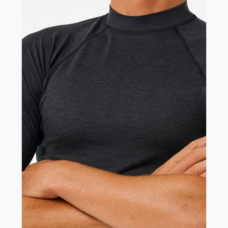 Tricou de înot pentru bărbați Rip Curl Dawn Patrol UPF Performance black marle 5