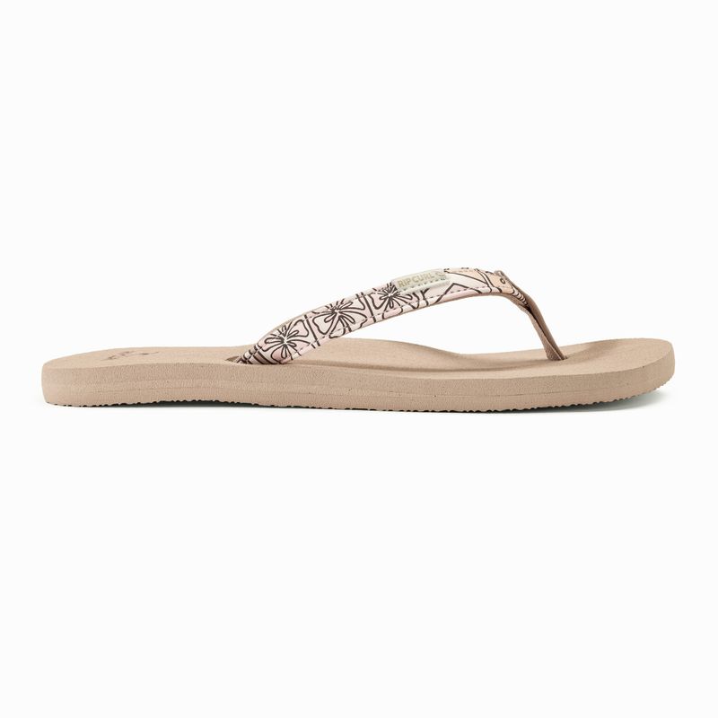 Papuci pentru femei Rip Curl Freedom Bloom Open Toe bright peach 2