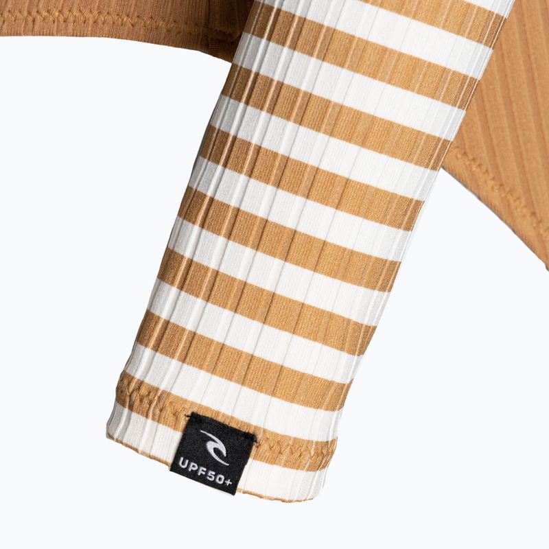 Costum de baie dintr-o piesă pentru femei  Rip Curl Premium Surf LS Surf light brown 6