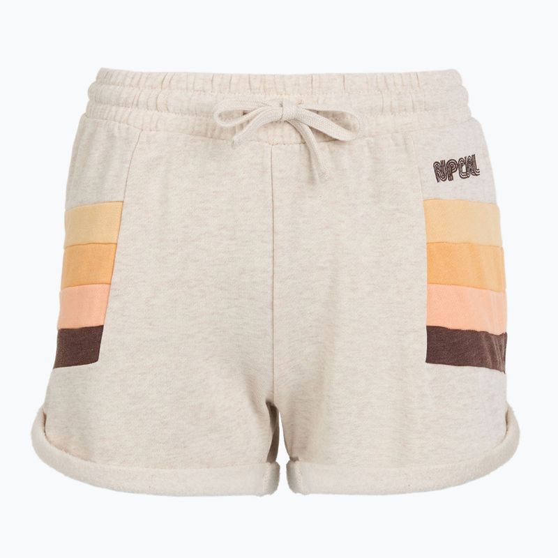 Pantaloni scurți pentru femei Rip Curl Block Party Track oatmeal marle 7