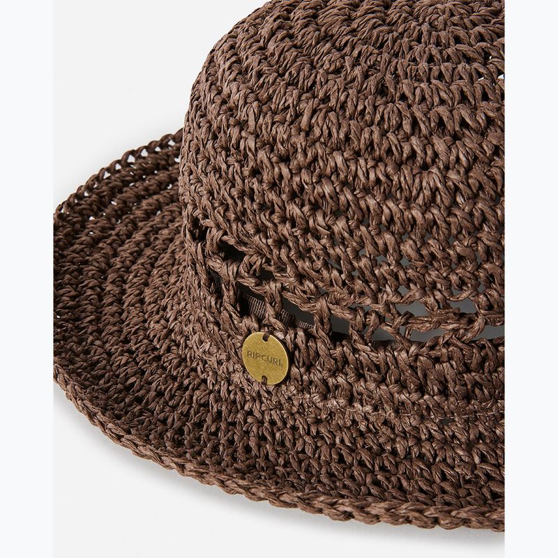 Pălărie pentru femei Rip Curl Essentials Crochet Bucket brown 3