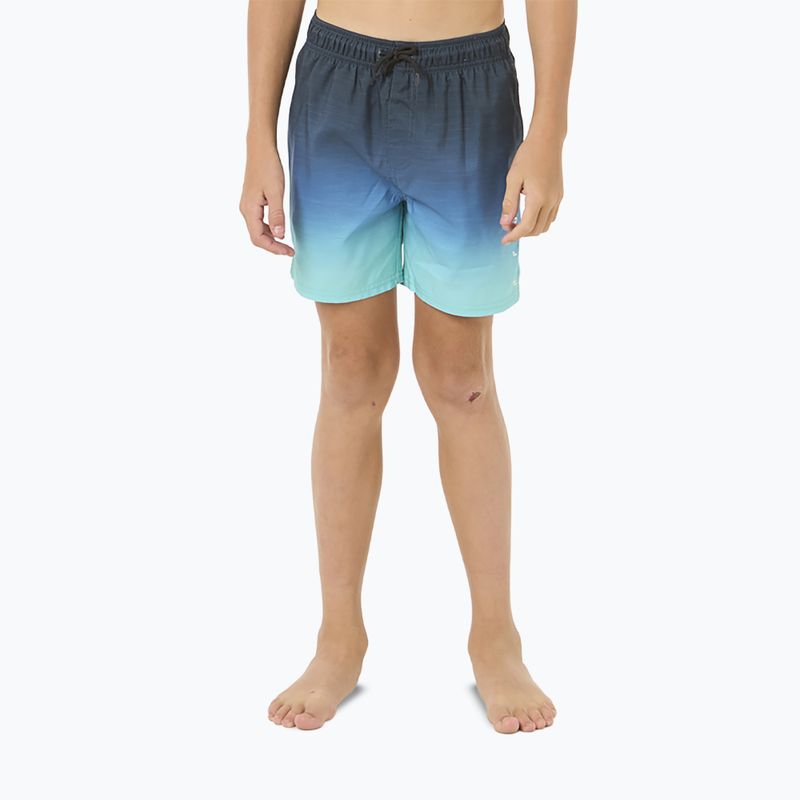 Pantaloni scurți de baie pentru copii Rip Curl Fade Volley vintage navy