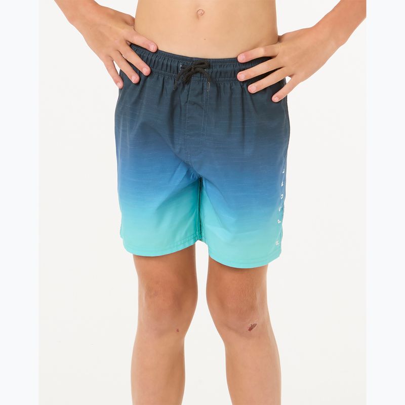 Pantaloni scurți de baie pentru copii Rip Curl Fade Volley vintage navy 5