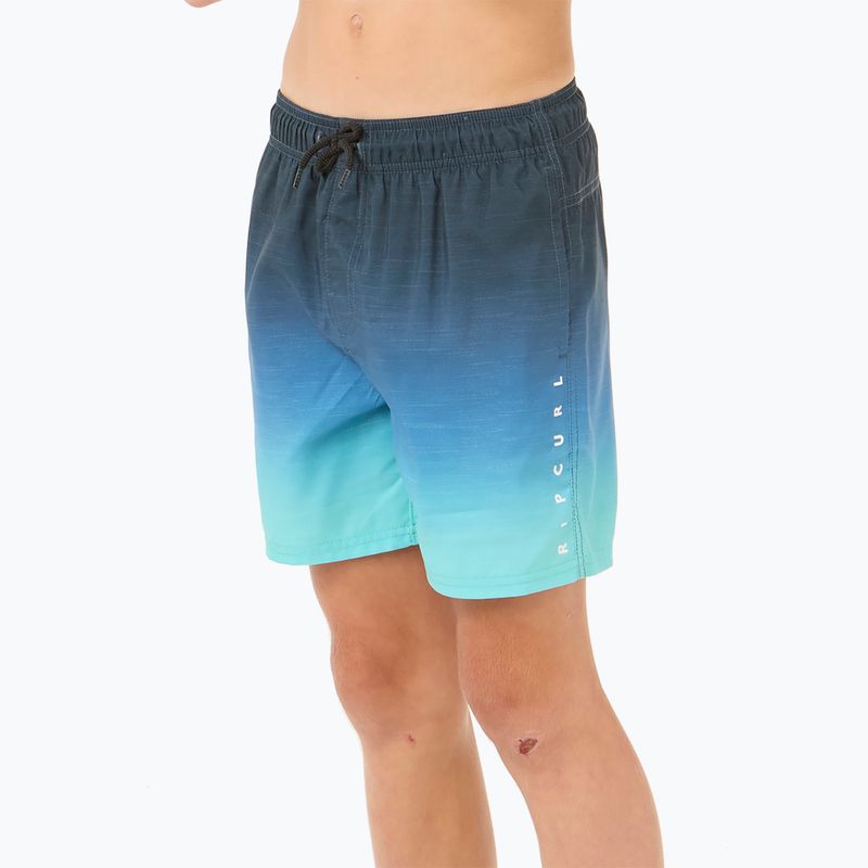 Pantaloni scurți de baie pentru copii Rip Curl Fade Volley vintage navy 6