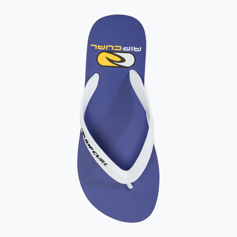 Papuci pentru bărbați Rip Curl Foamies Bloom Open Toe deep blue 5