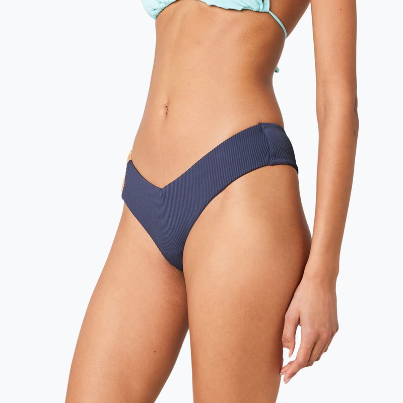 Partea de jos a costumului de baie Rip Curl Block Party Hi Leg Skimpy navy 7