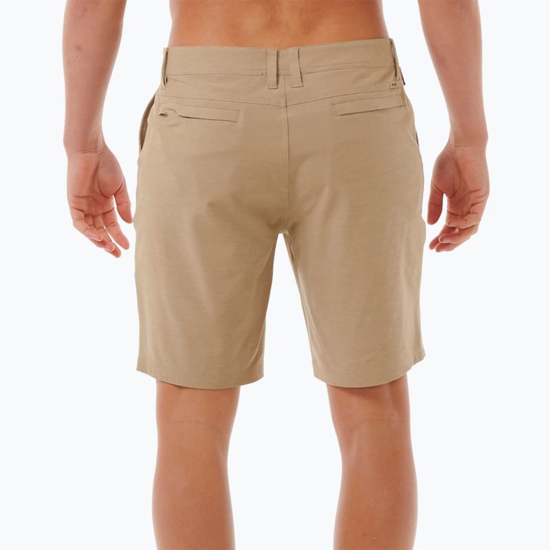 Pantaloni scurți pentru bărbați Rip Curl Boardwalk Phase Nineteen khaki 3