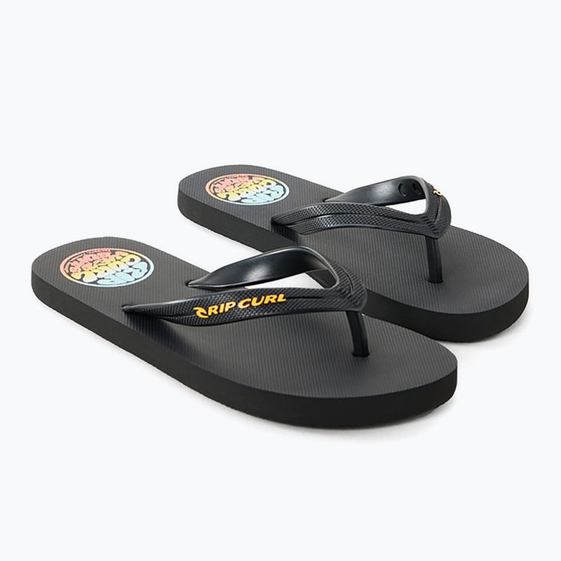 Papuci pentru copii Rip Curl Wetty Fade Bloom washed black 8