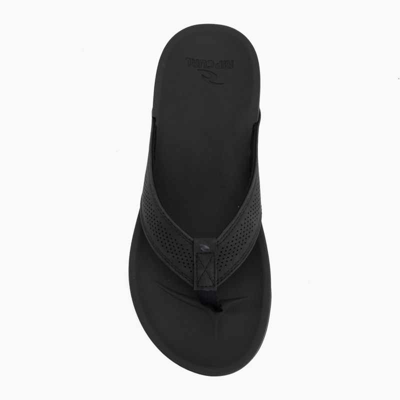 Șlapi pentru bărbați Rip Curl Chiba Bloom Open Toe black 5