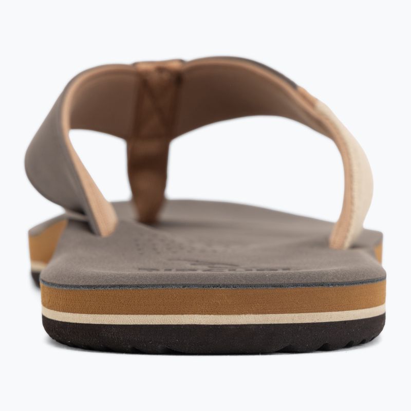 Șlapi pentru bărbați Rip Curl Oxford Bloom brown 6