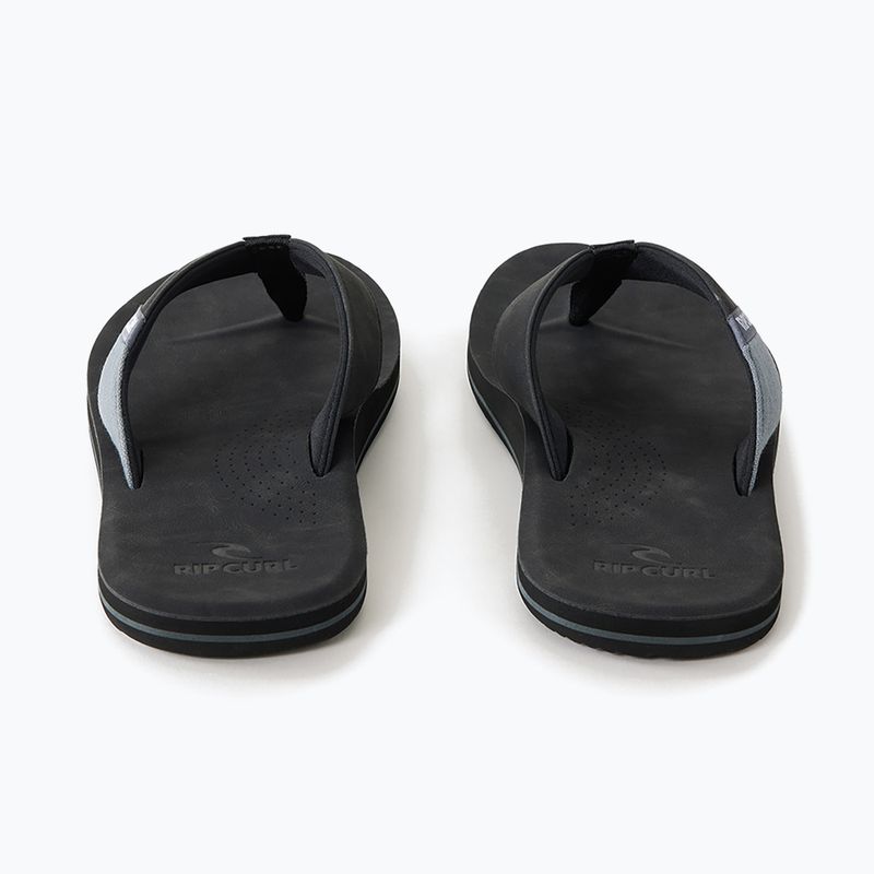 Șlapi pentru bărbați Rip Curl Oxford Bloom black/grey 3