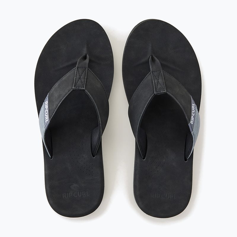 Șlapi pentru bărbați Rip Curl Oxford Bloom black/grey 5