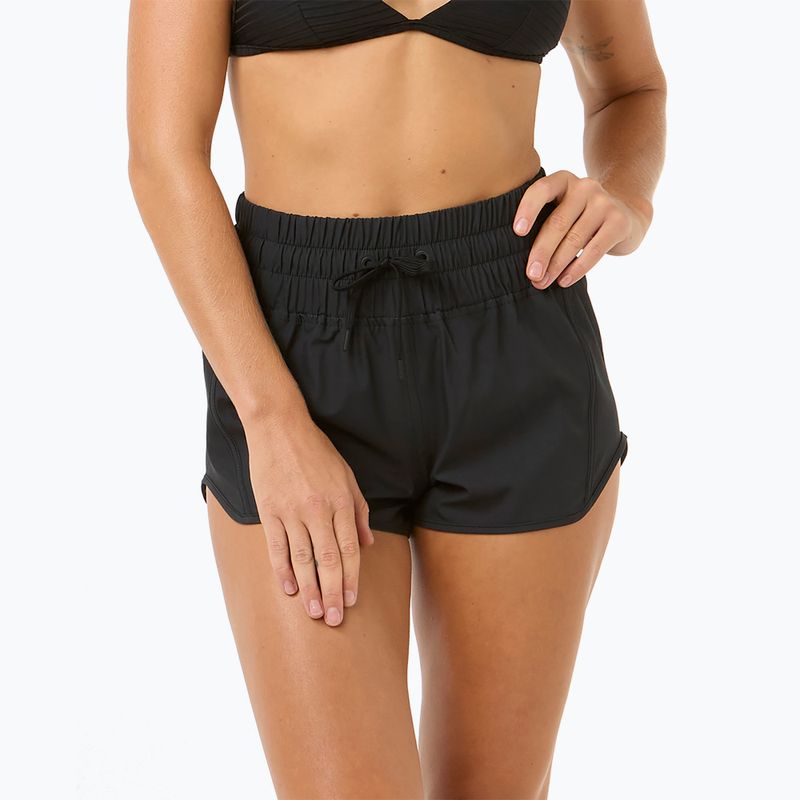 Pantaloni scurți de baie pentru femei Rip Curl High Waist Retro Volley 3" black 5