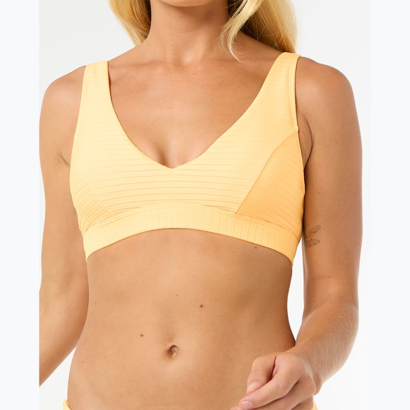 Partea de sus a costumului de baie Rip Curl Premium Surf D-Dd Deep V mango 5
