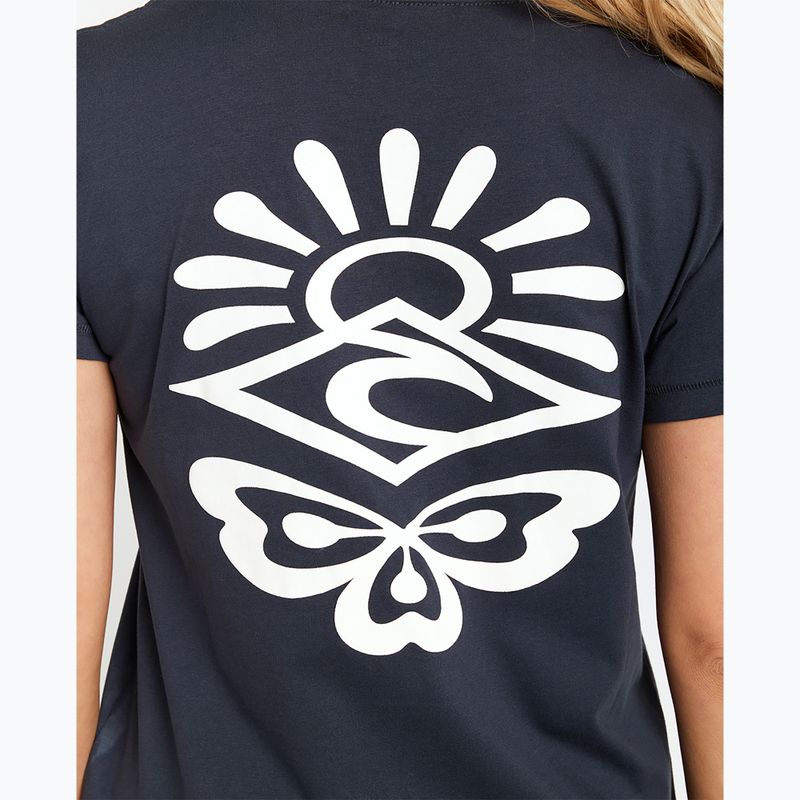 Tricou pentru femei Rip Curl Re-Entry Crew navy 3