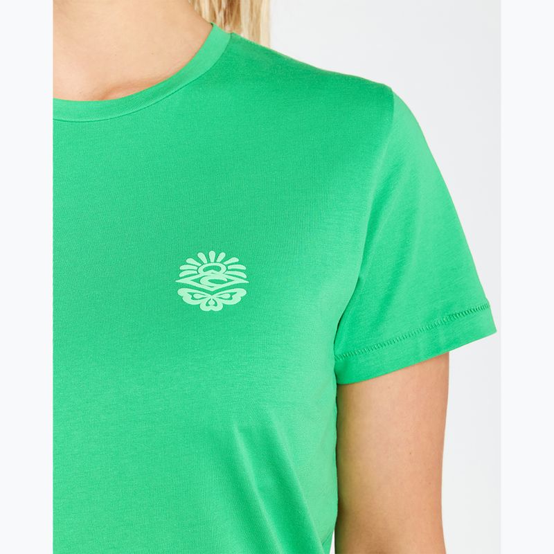 Tricou pentru femei Rip Curl Re-Entry Crew green 4