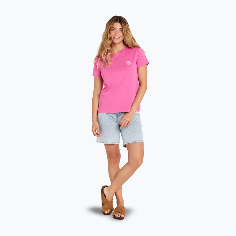 Tricou pentru femei Rip Curl Re-Entry Crew hot pink 2