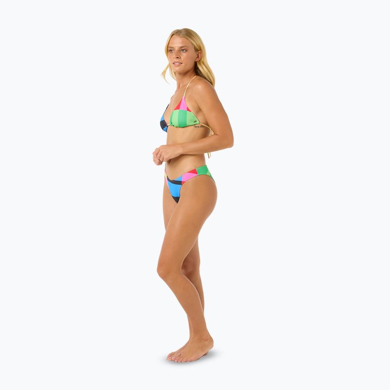 Partea de sus a costumului de baie Rip Curl Las Dalias Sliding Tri multicolor 4