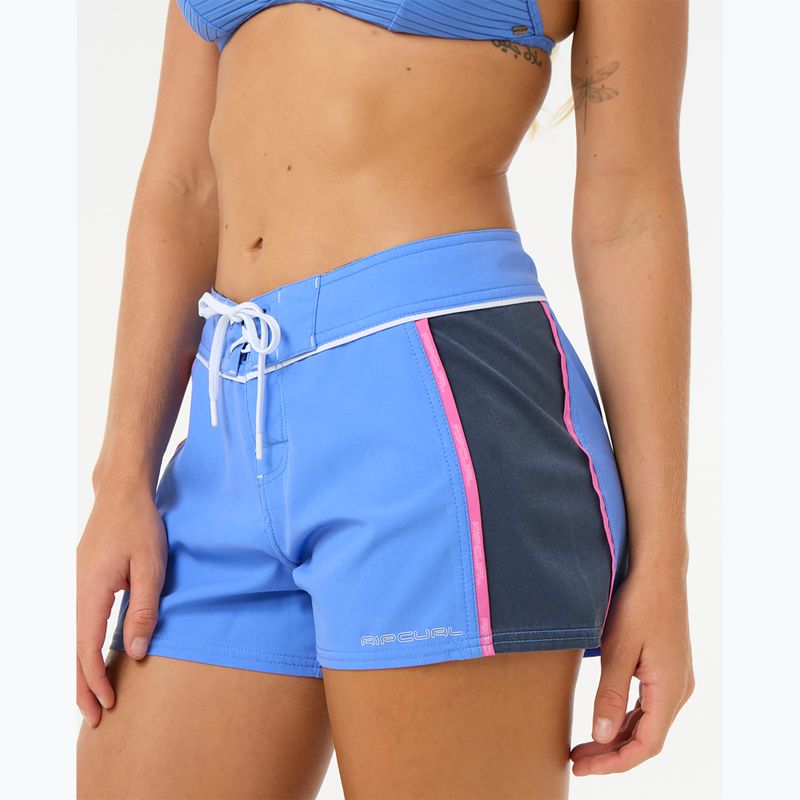 Pantaloni scurți de baie pentru femei Rip Curl Las Dalias Performance 3" blue 7