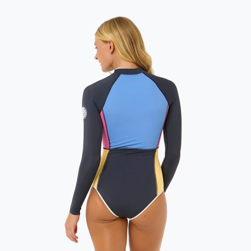 Costum de baie dintr-o piesă pentru femei Rip Curl Block Party UPF 50+ multicolor 3