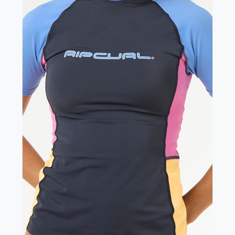 Tricou de înot pentru femei Rip Curl Block Party UPF 50 multicolor 5