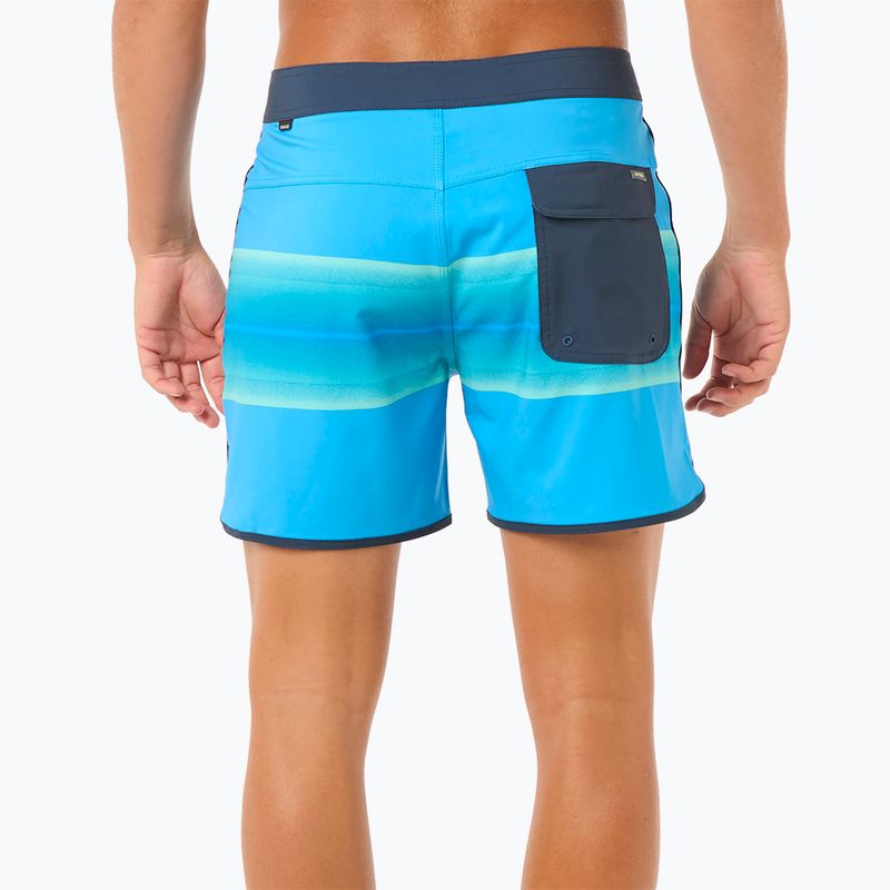 Pantaloni scurți de baie pentru bărbați Rip Curl Surf Revival Volley blue paint 3