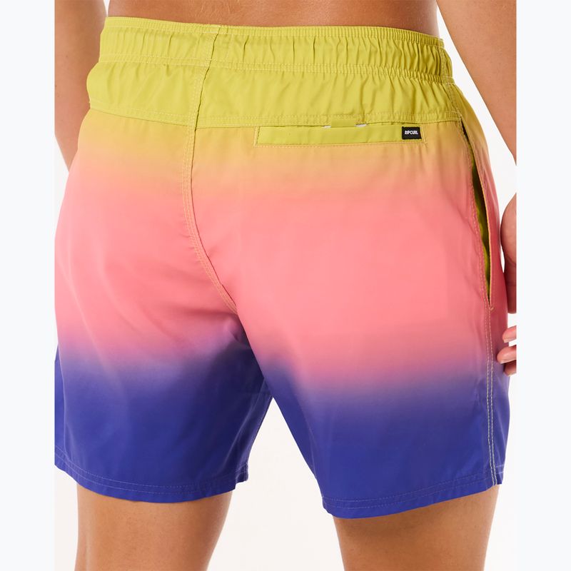 Pantaloni scurți de baie pentru bărbați Rip Curl Laze Fade Volley wild berry 7