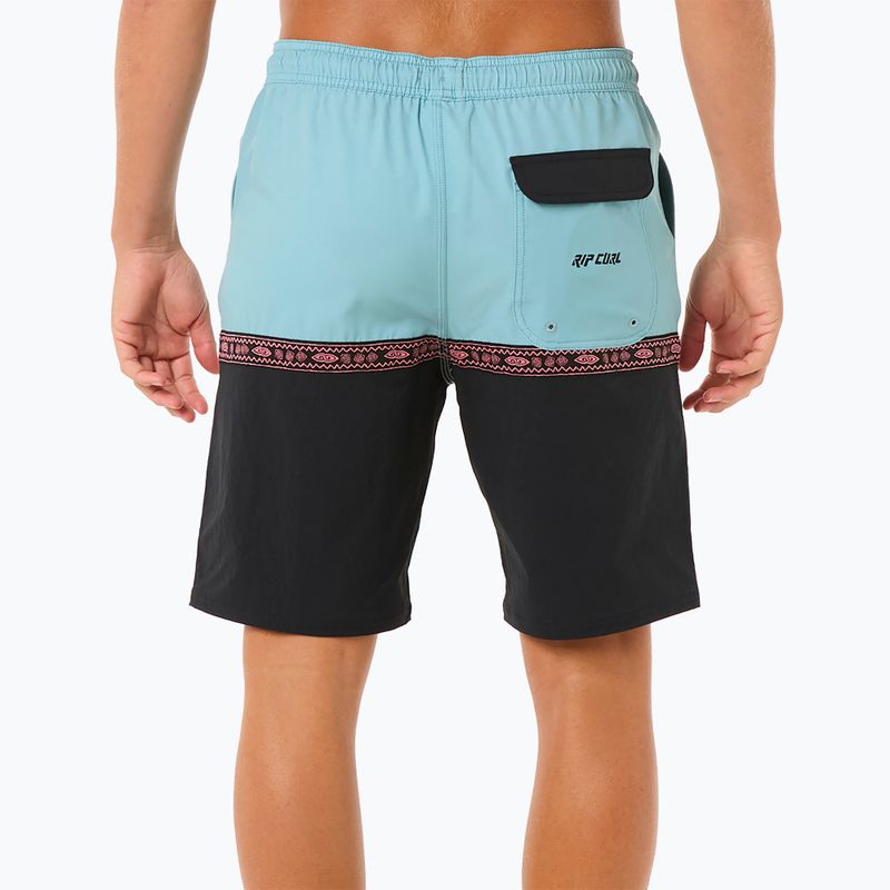 Pantaloni scurți de baie pentru bărbați Rip Curl Raw Energy Split Volley black 3