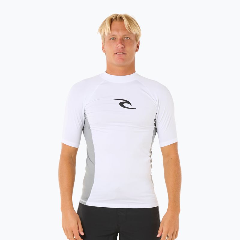 Tricou de înot pentru bărbați Rip Curl Waves UPF Performance white