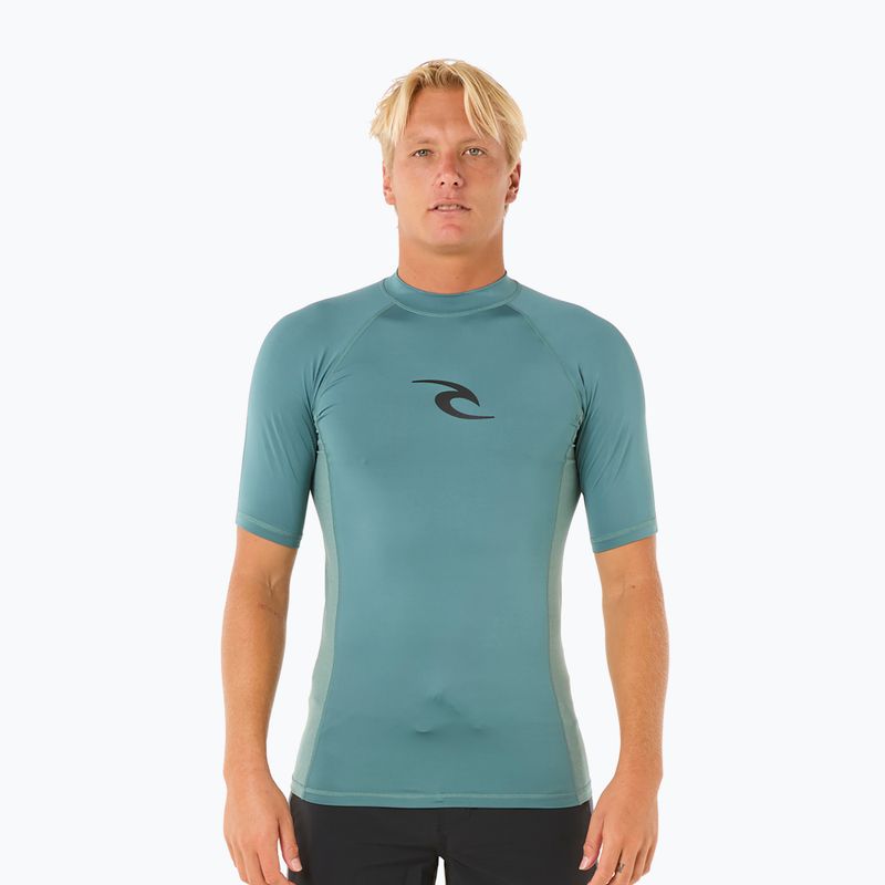 Tricou de înot pentru bărbați Rip Curl Waves UPF Performance bluestone