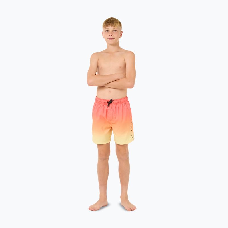 Pantaloni scurți de baie pentru copii Rip Curl Fade Volley watermelon 2