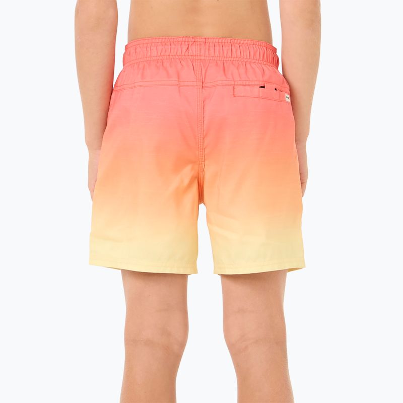 Pantaloni scurți de baie pentru copii Rip Curl Fade Volley watermelon 3