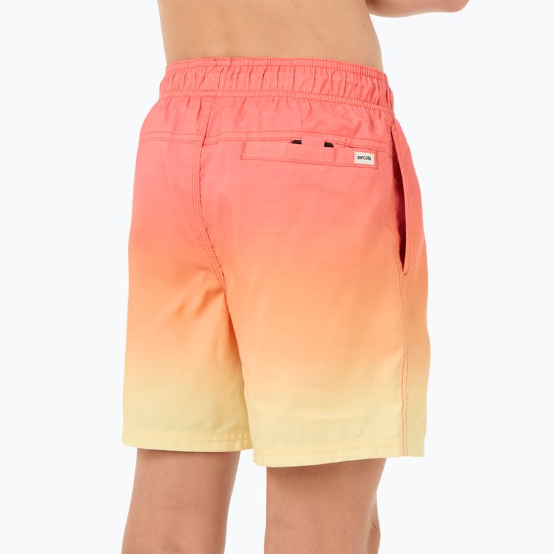 Pantaloni scurți de baie pentru copii Rip Curl Fade Volley watermelon 7