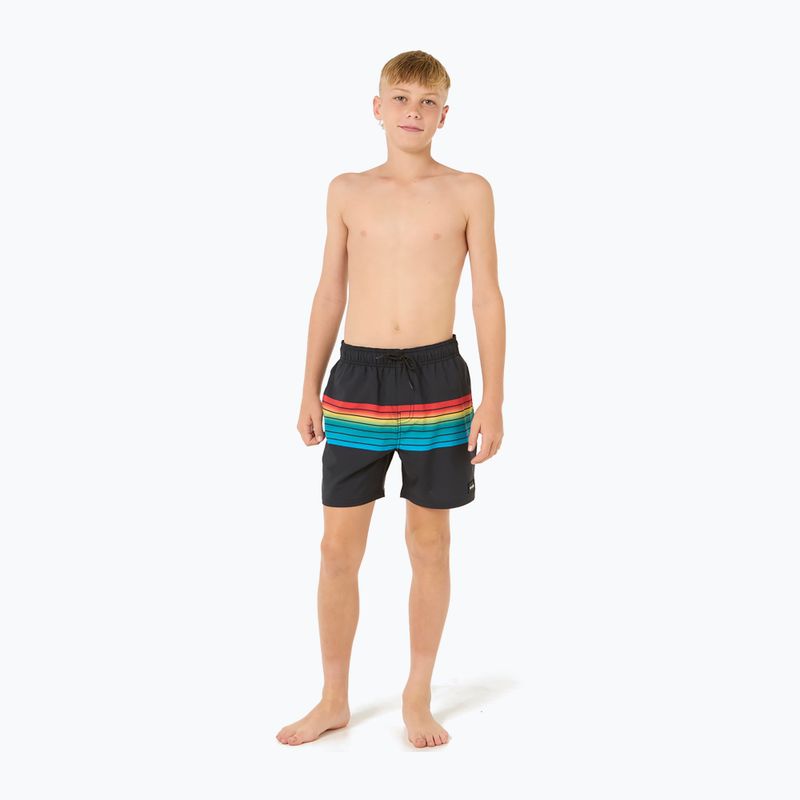 Pantaloni scurți de baie pentru copii Rip Curl Surf Revival Volley black 2