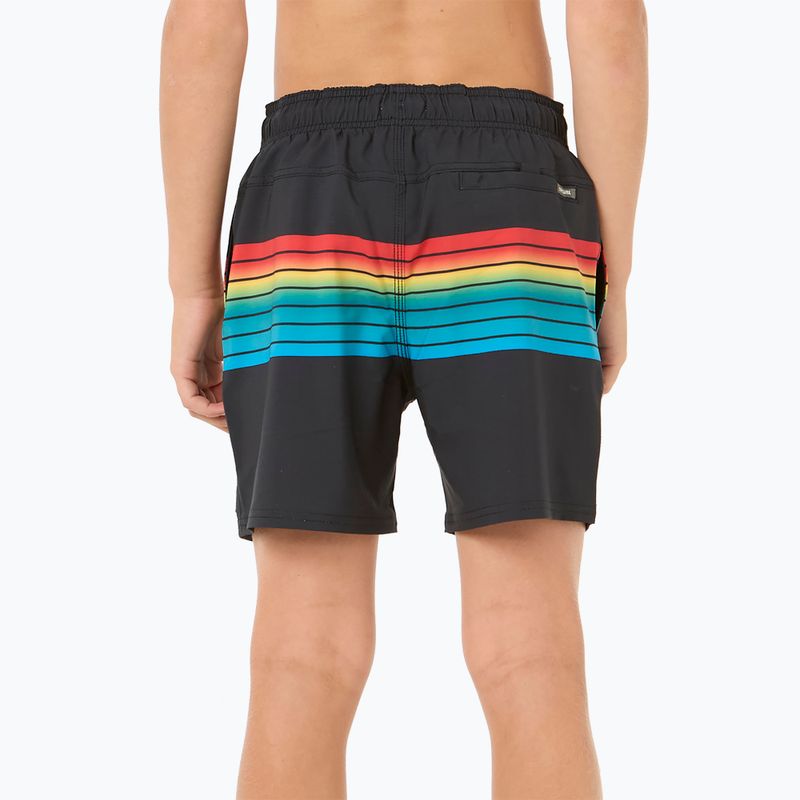 Pantaloni scurți de baie pentru copii Rip Curl Surf Revival Volley black 3