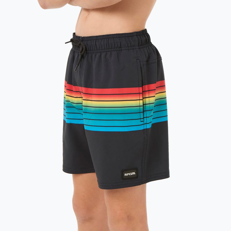 Pantaloni scurți de baie pentru copii Rip Curl Surf Revival Volley black 7