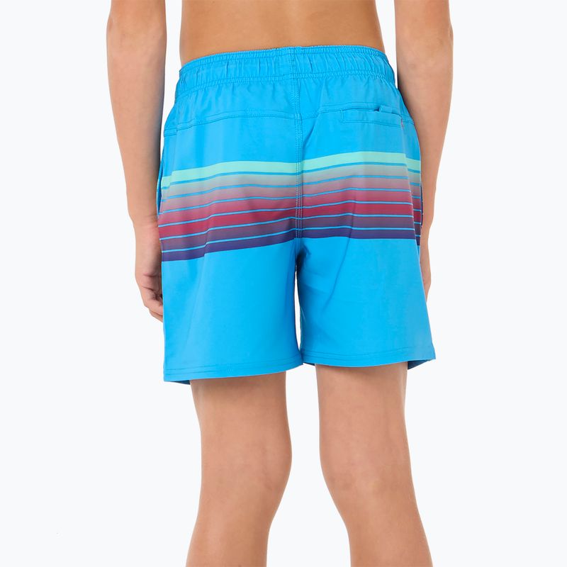 Pantaloni scurți de baie pentru copii Rip Curl Surf Revival Volley blue paint 3