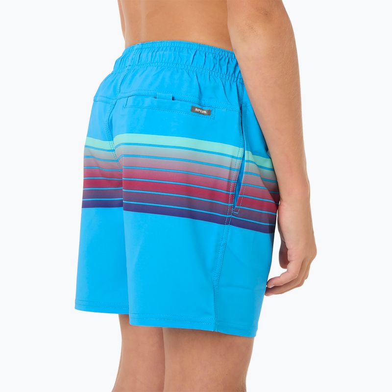 Pantaloni scurți de baie pentru copii Rip Curl Surf Revival Volley blue paint 7