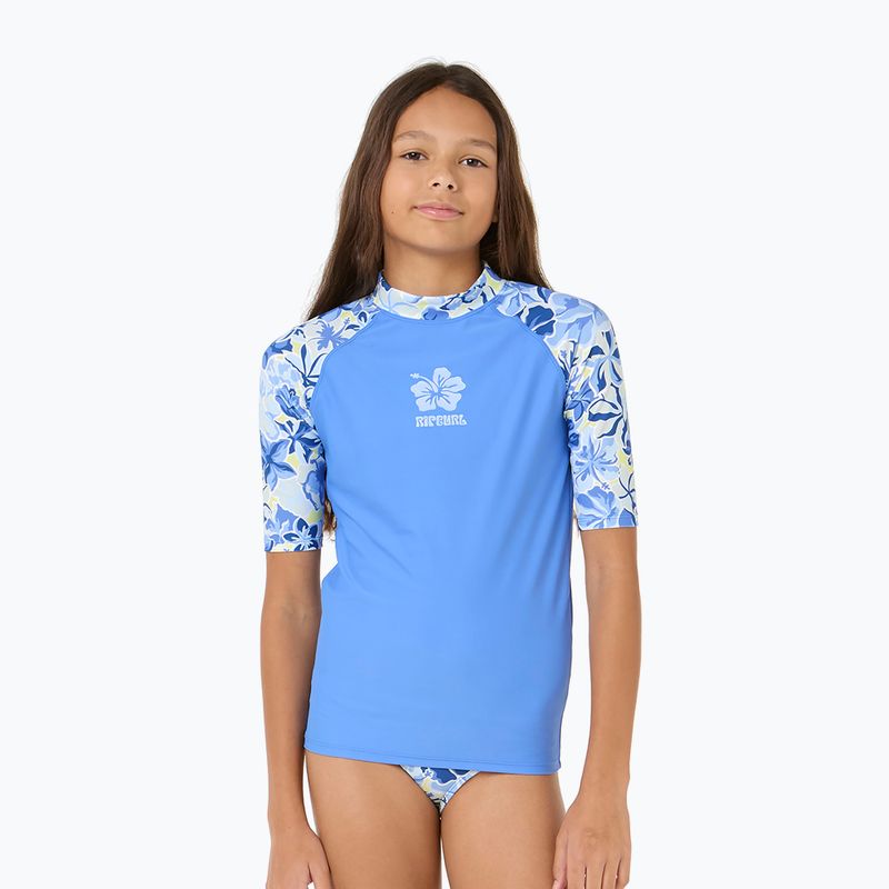 Set costum de baie + tricou pentru copii Rip Curl Island Bliss 3 Piece Set dark blue