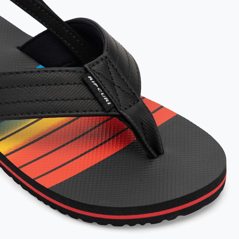 Papuci pentru copii Rip Curl Ripper 2 Bloom black/red 7