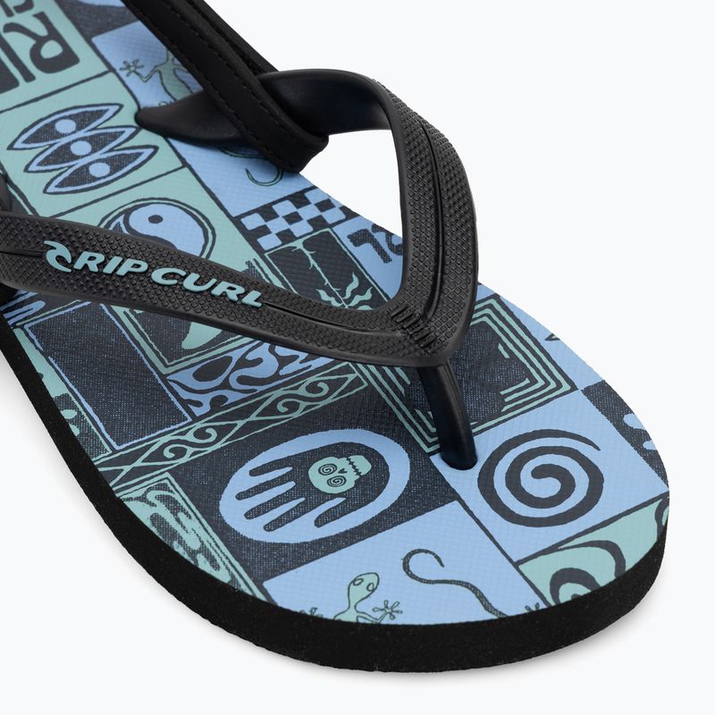Papuci pentru copii  Rip Curl Grom Energy Bloom black/blue 7